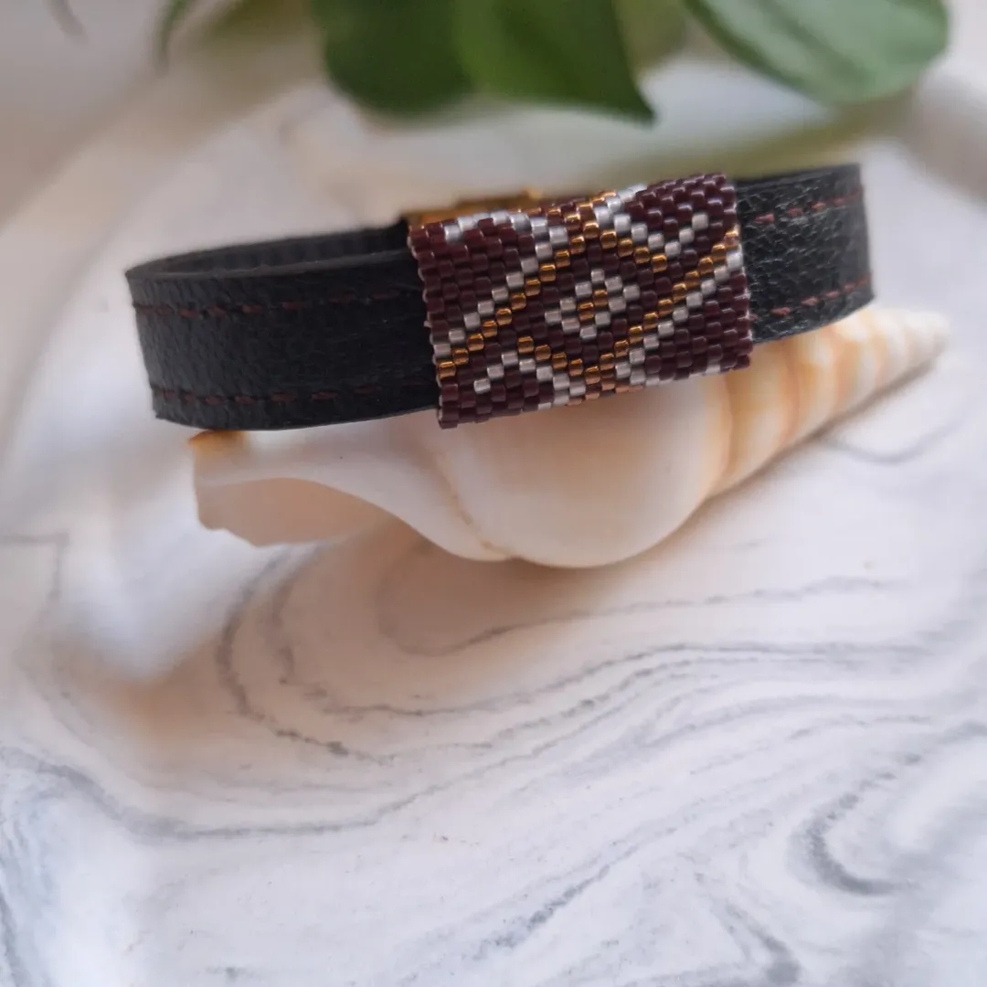 دستبند مردانه چرم میوکی